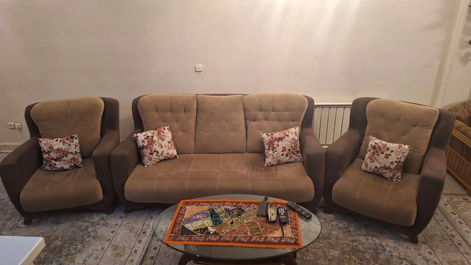 مبل راحتی ۷نفره با میز|مبلمان خانگی و میز عسلی|تهران, استقلال|دیوار