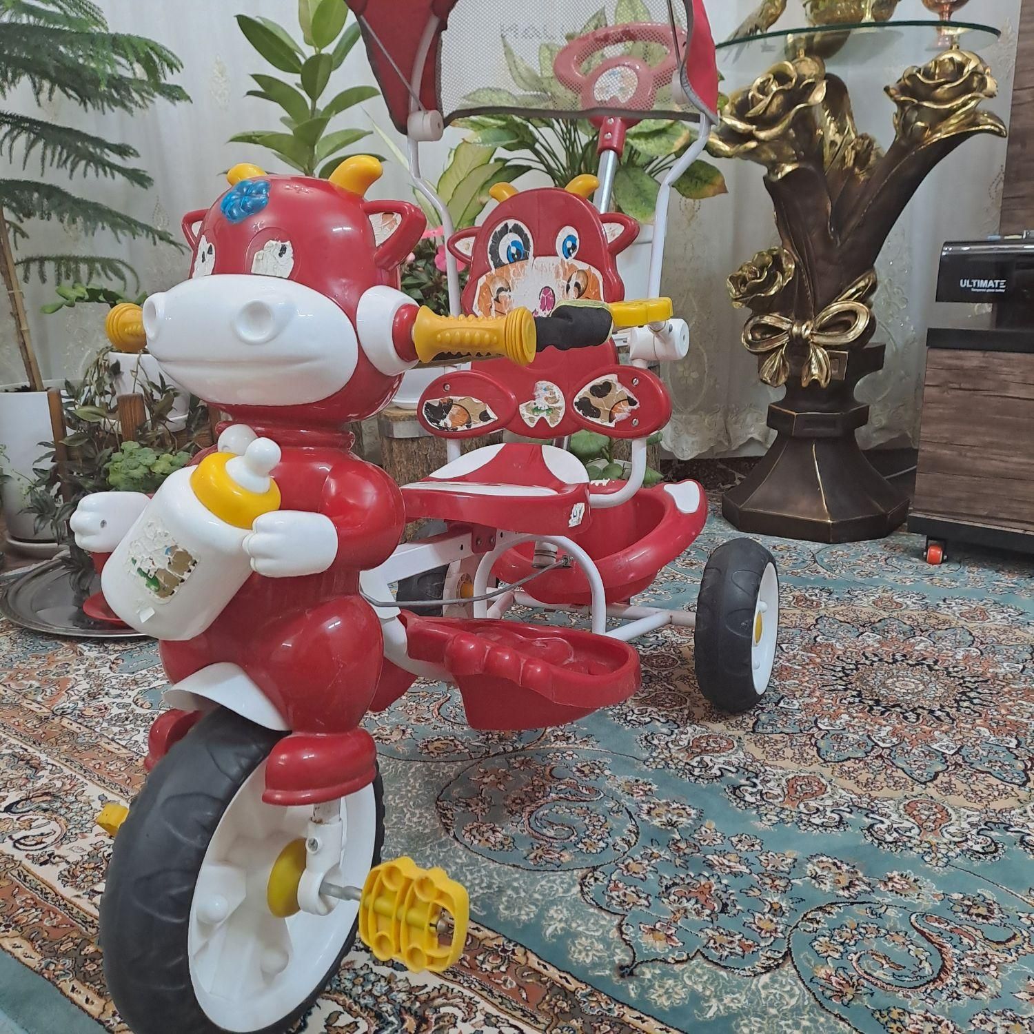 سه چرخه گاوی دلیجان|دوچرخه، اسکیت، اسکوتر|همدان, |دیوار