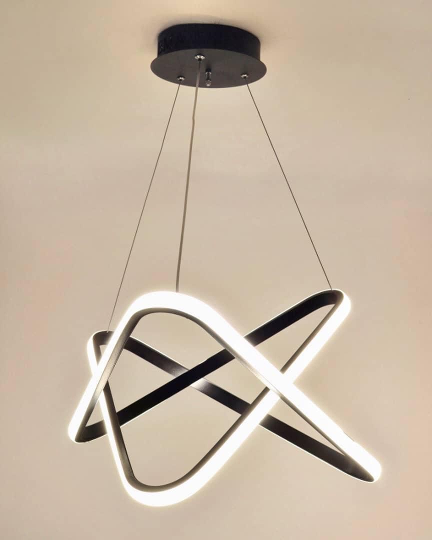 انواع لوستر مدرن ال ای دی و آباژور|لوستر و چراغ آویز|تهران, بازار|دیوار