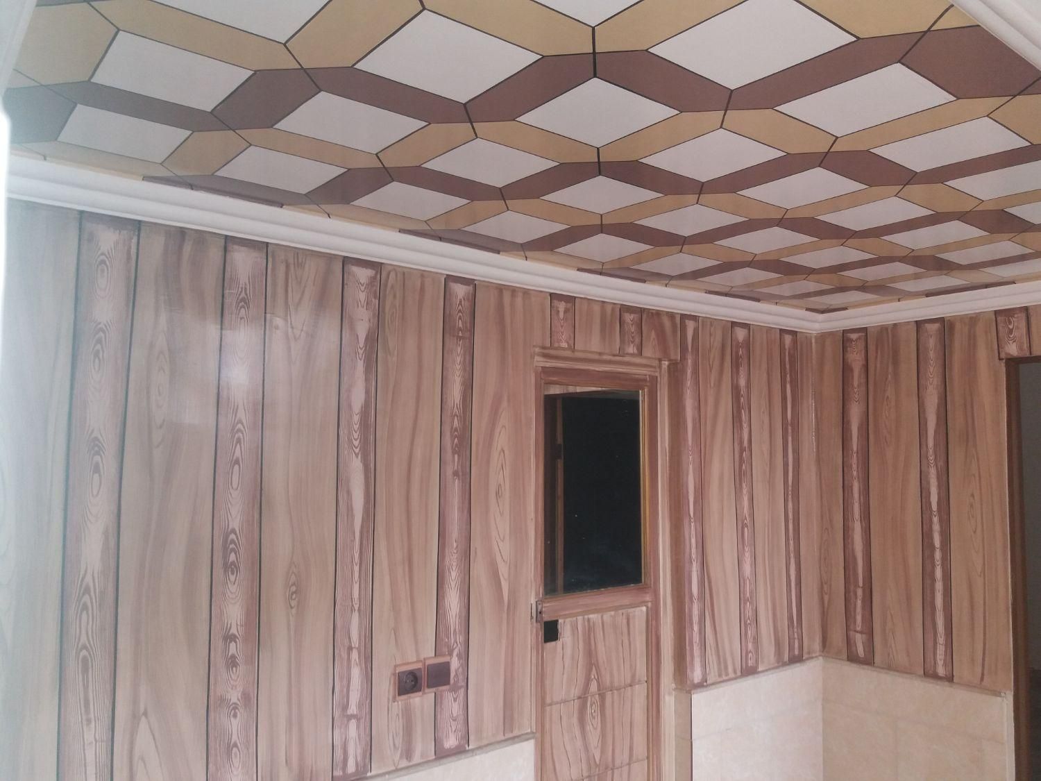 نقاش ساختمان.بلکا وگچبری پیش ساخته تکسچر|خدمات پیشه و مهارت|نیشابور, سرآب کوشک|دیوار