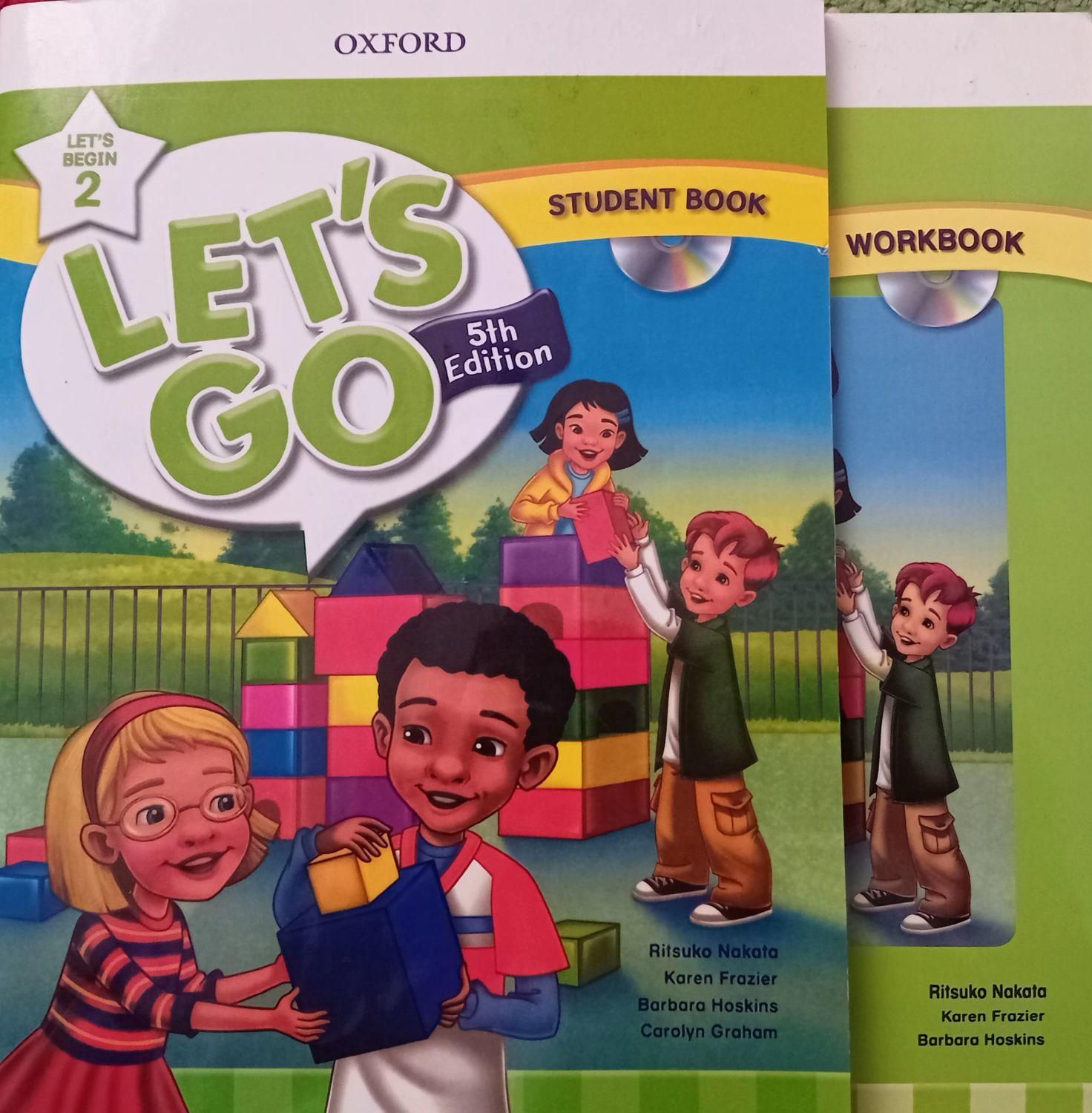 کتاب lets go begin 2|کتاب و مجله آموزشی|تهران, مسعودیه|دیوار