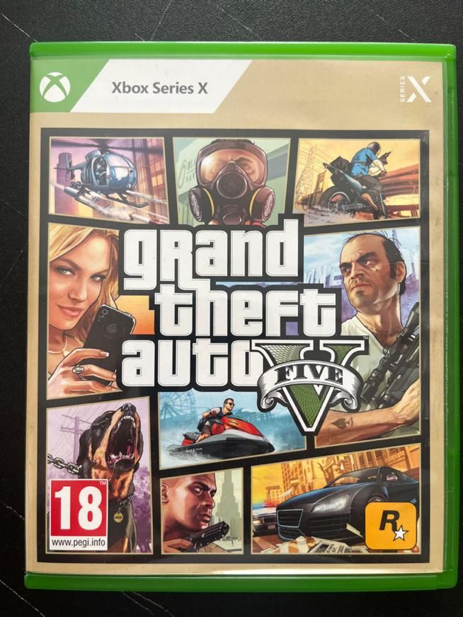 دیسک gta v xbox series x|کنسول، بازی ویدئویی و آنلاین|تهران, سلسبیل جنوبی|دیوار