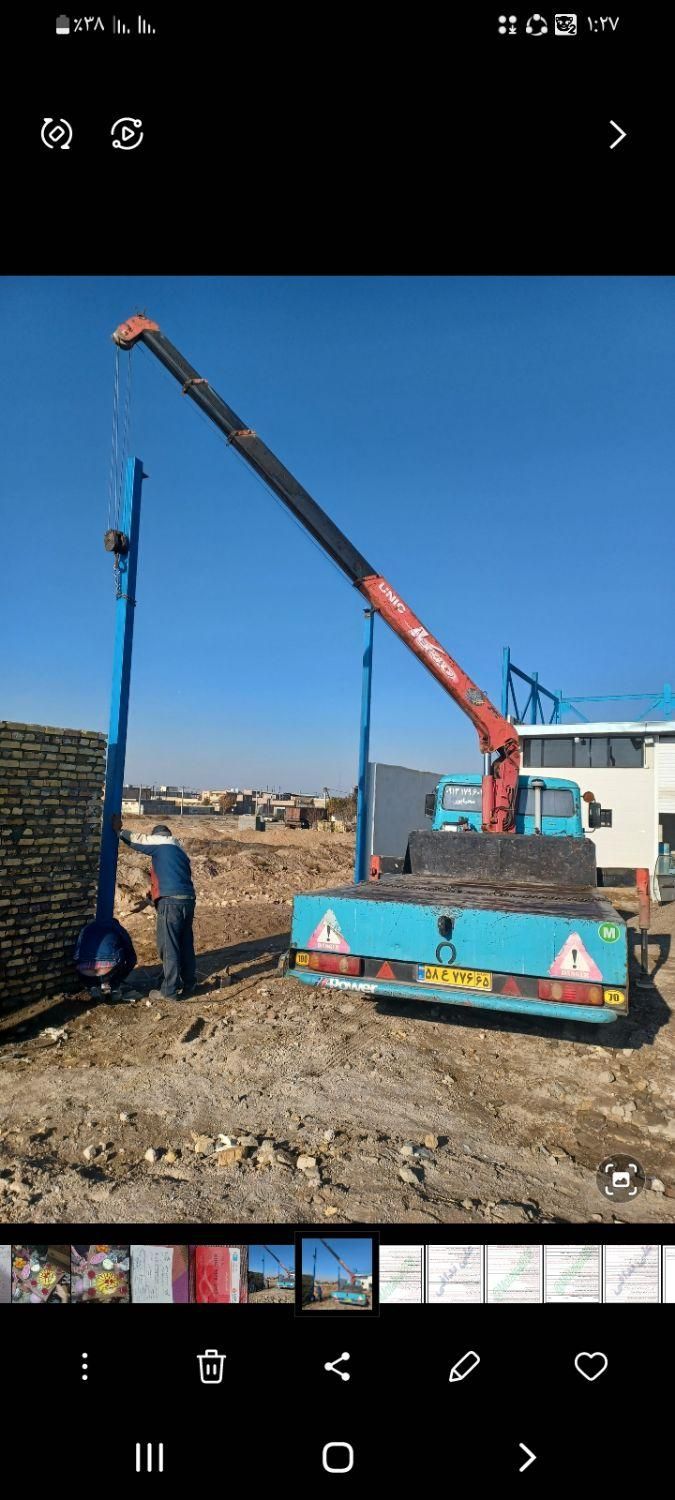 انجام کلیه خدمات جرثقیل کفی 3تن|خدمات حمل و نقل|سیرجان, |دیوار