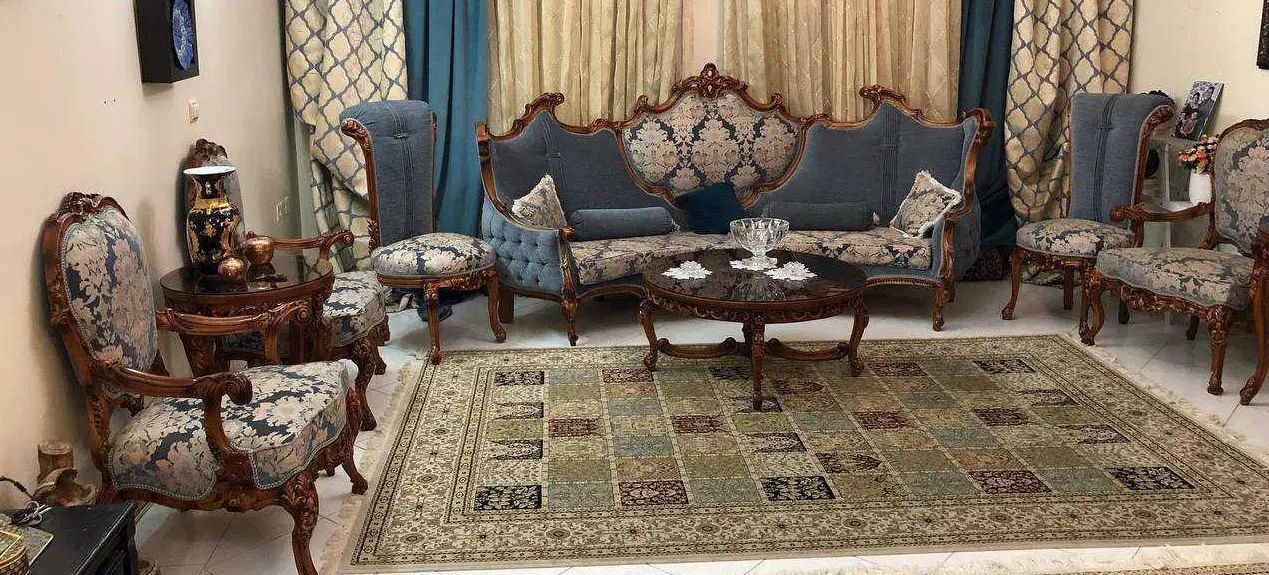 مبل استیل۷نفره|مبلمان خانگی و میز عسلی|تهران, جماران (نیاوران)|دیوار