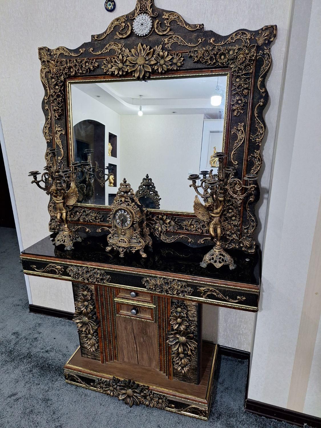 میز کنسول سلطنتی نو|بوفه، ویترین، کنسول|آبادان, |دیوار