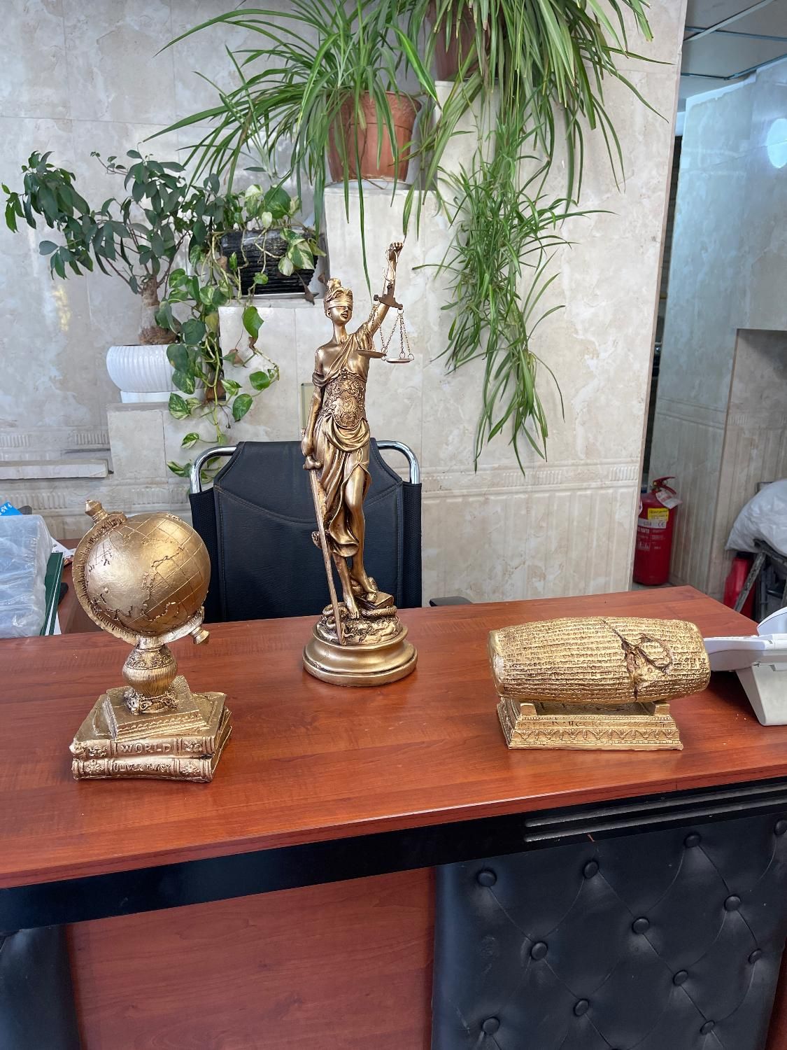 ست ۲تیکه ۵۰سانت مجسمه فرشته عدالت دکوری|مجسمه، تندیس، ماکت|تهران, ونک|دیوار