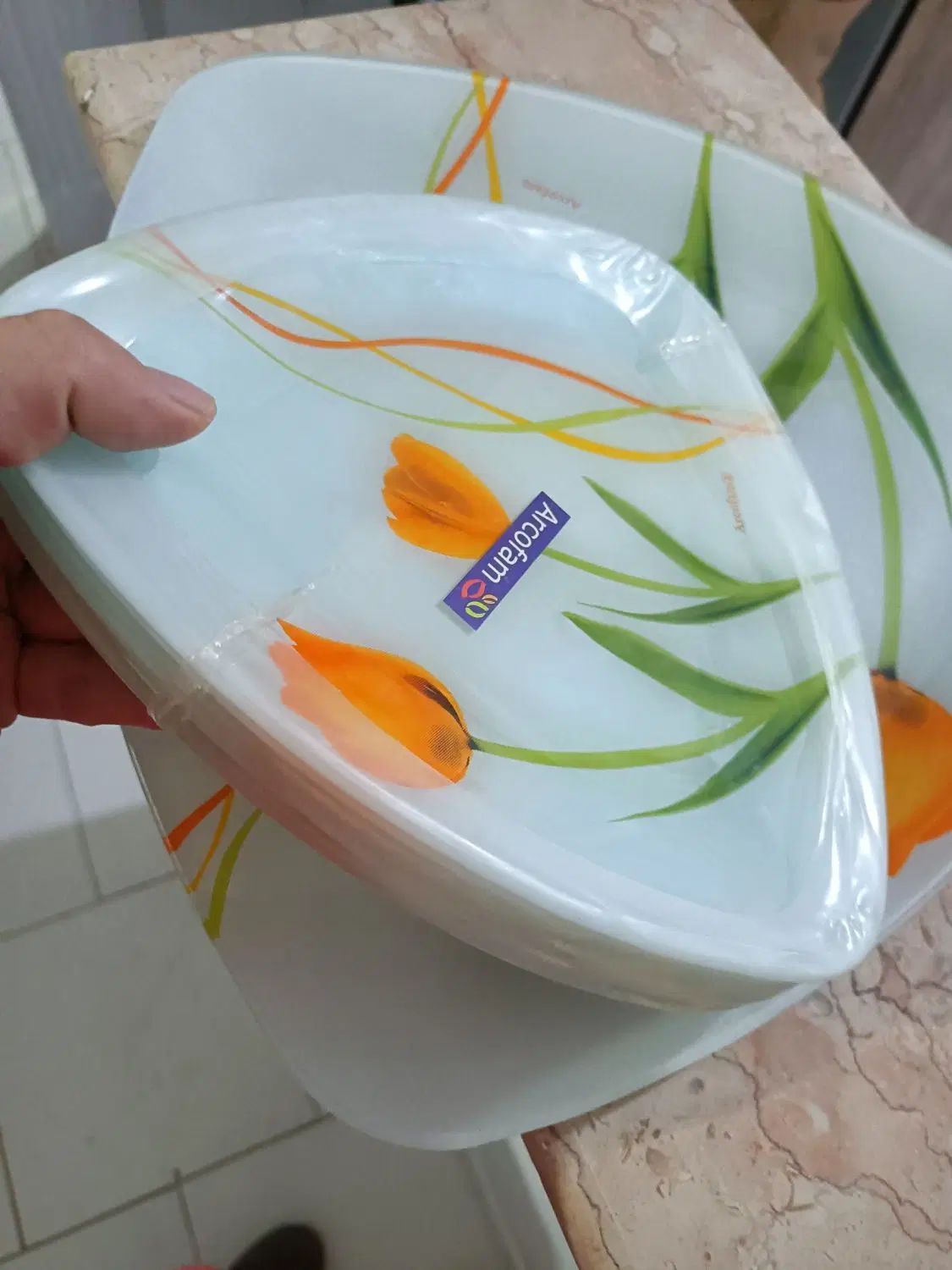 ست بشقاب میوه خوری|ظروف سرو و پذیرایی|تهران, مولوی|دیوار