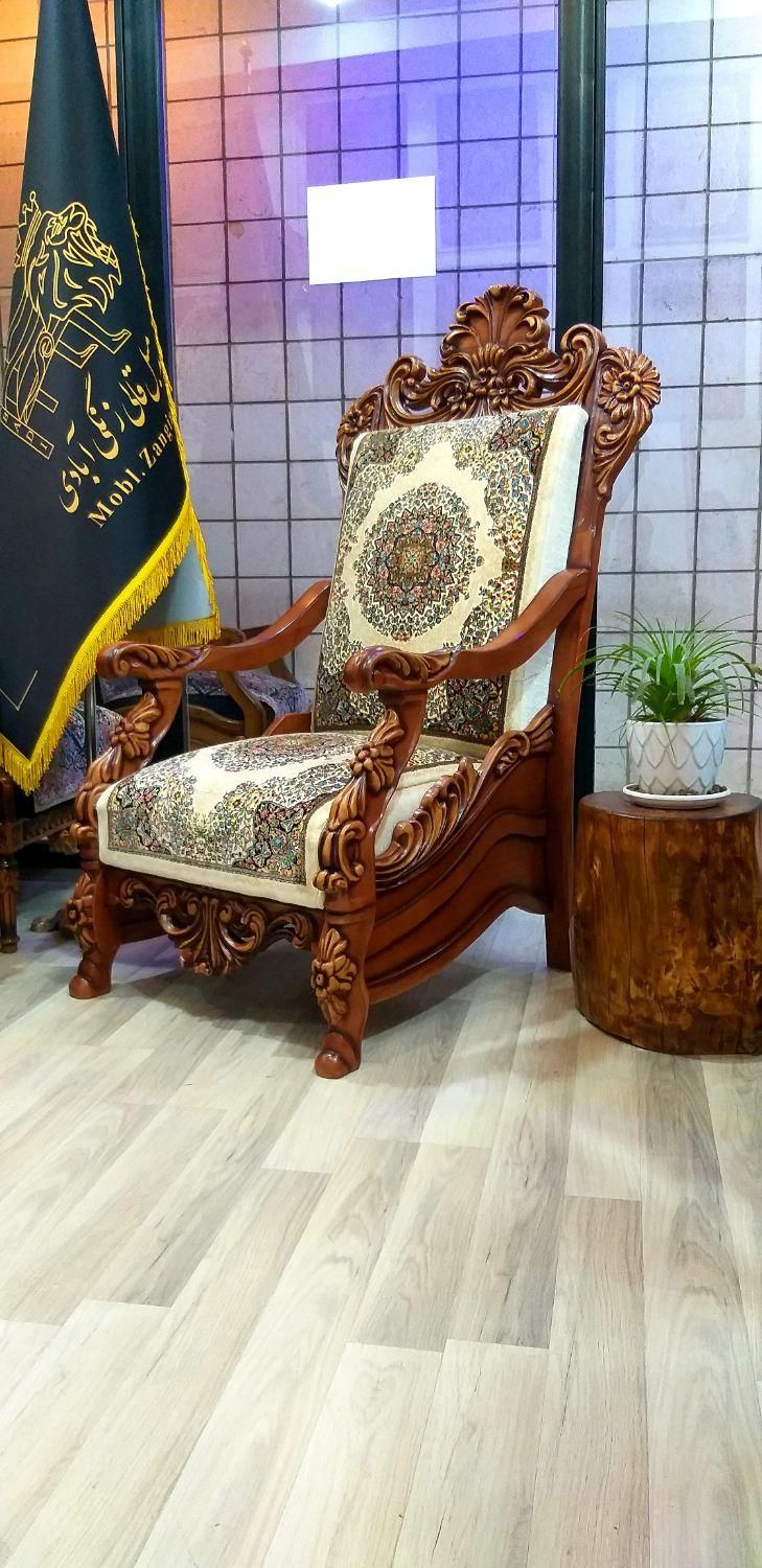 مبل قالی مدل عقیق (مبل قالی زنگی ابادی)|مبلمان خانگی و میز عسلی|کرمان, |دیوار