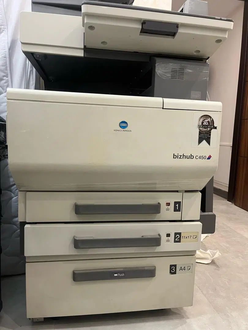 دستگاه پرینتر رنگی کونیکا مینولتا c450|پرینتر، اسکنر، کپی، فکس|اصفهان, خانه اصفهان|دیوار