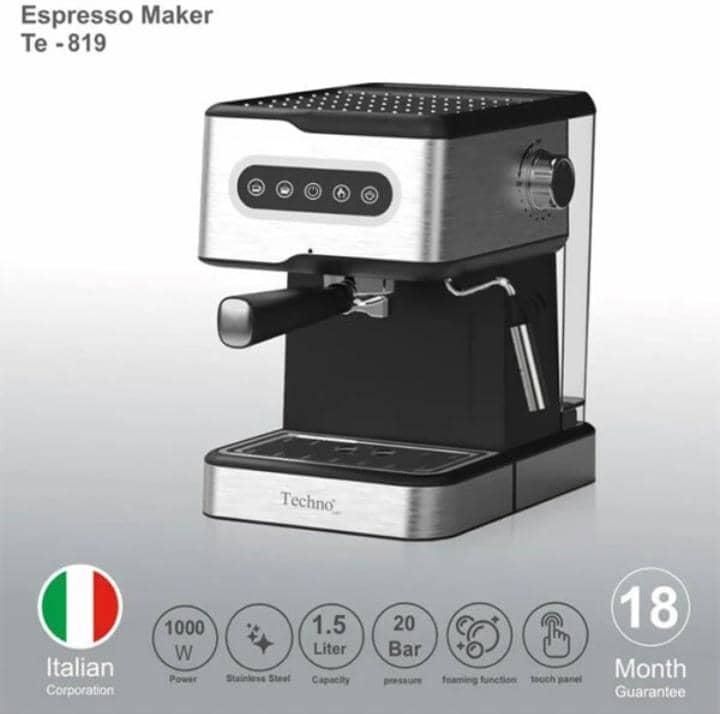 اسپرسو ساز مارک تکنو آک آک|سماور، چایساز، قهوهساز|اهواز, شهرک حفاری|دیوار