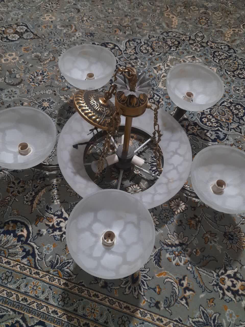 سلام دو‌عدد لوستر سالم|لوستر و چراغ آویز|مشهد, اروند|دیوار
