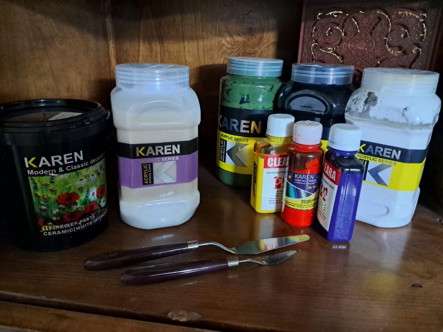 رنگ اکریلیک|صنایع دستی و سایر لوازم تزئینی|مشهد, رضاشهر|دیوار