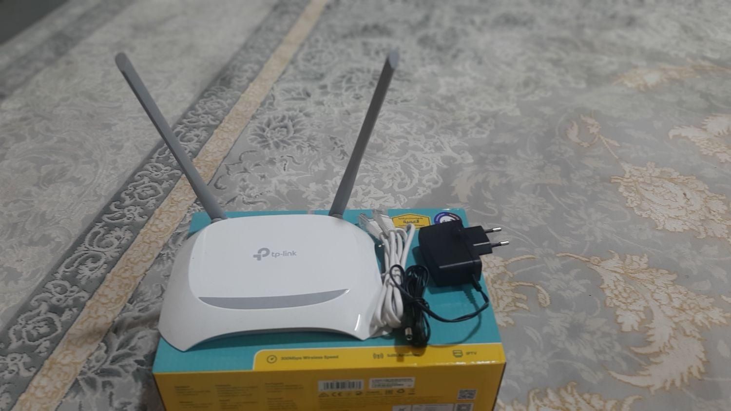 روتر بی سیم 300mbps تی پی لینک|مودم و تجهیزات شبکه|ایلام, |دیوار