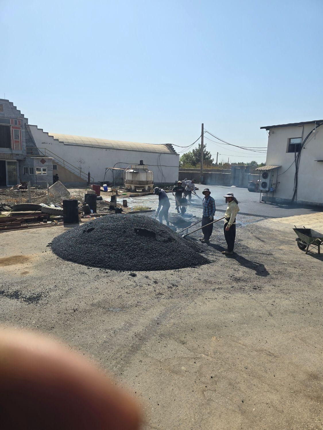 آسفالت تراشه اسفالت زیرسازی جدول ایزوگام|خدمات پیشه و مهارت|کرج, میدان میوه و تره بار مرکزی|دیوار