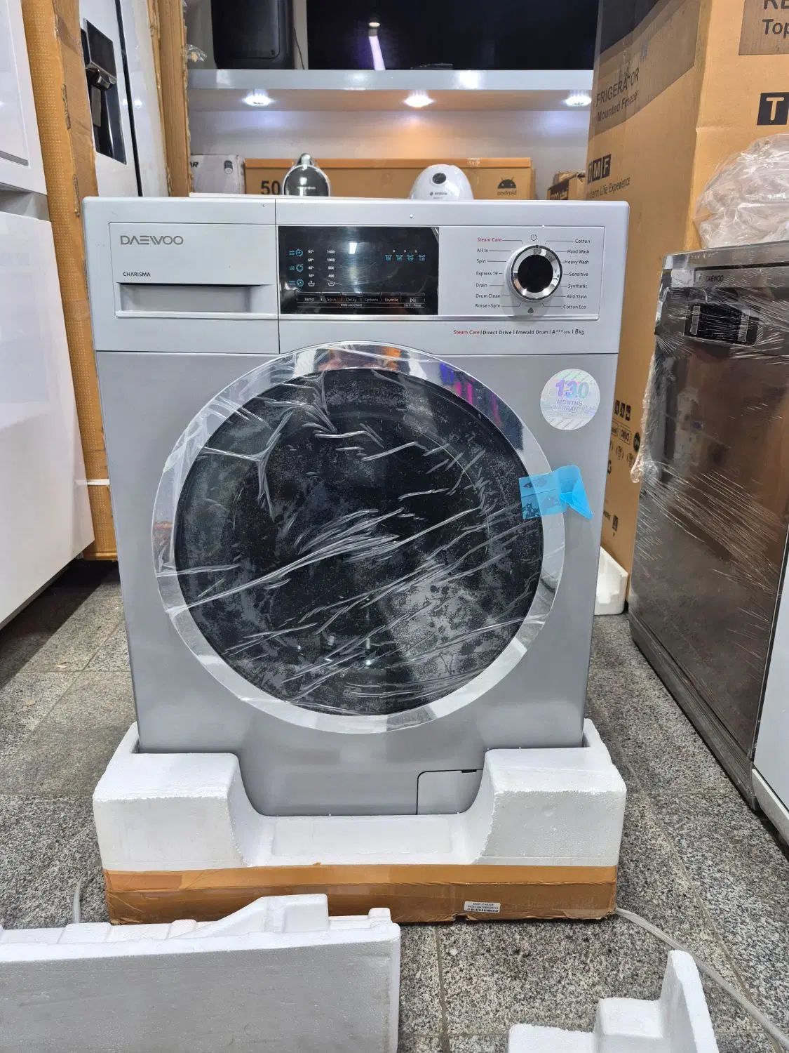لباسشویی کاریزما دوو ۸ کیلویی LM-840  گیربکسی|ماشین لباسشویی و خشک‌کن لباس|مشهد, توس (بلوار توس)|دیوار