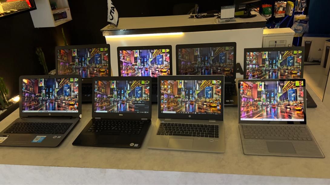 لپ تاپ های استوک همراه با گارانتی و چکی یا طلا|رایانه همراه|گلبهار, شهر جدید گلبهار|دیوار