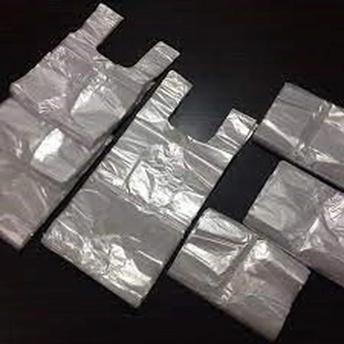 پلاستیک رکابی. شفاف و شیری. پلاستیک دسته دار|ظروف نگهدارنده، پلاستیکی، یک‌بارمصرف|رشت, نامجو|دیوار