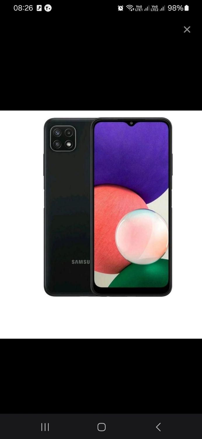 سامسونگ Galaxy A22 5G با حافظهٔ ۱۲۸ گیگابایت|موبایل|تهران, پیروزی|دیوار