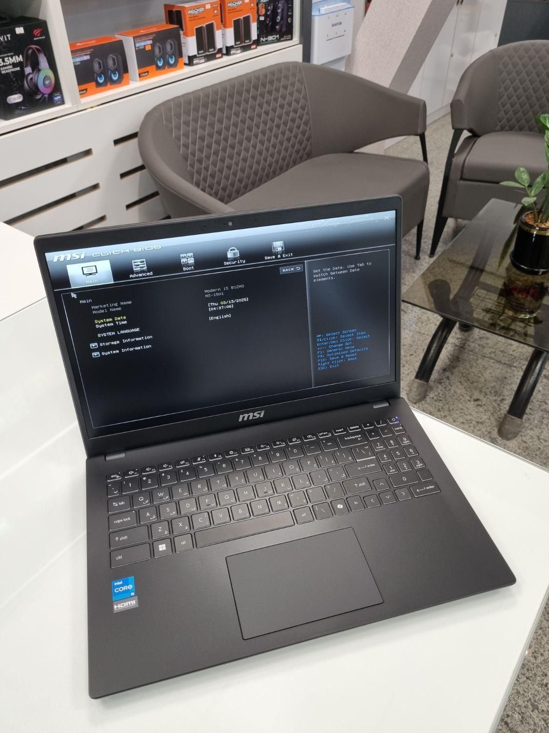 MSI MODERN|رایانه همراه|کرمان, |دیوار