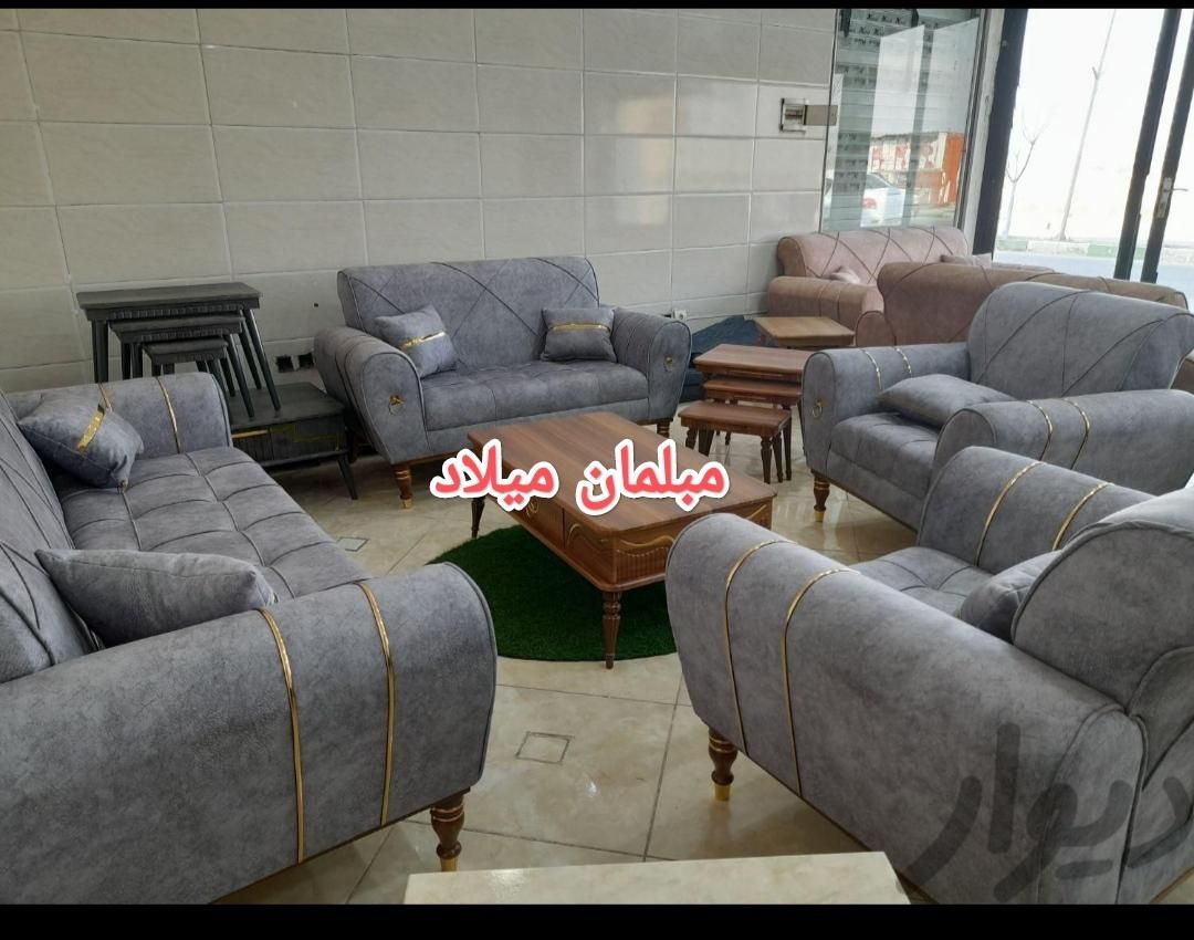 مبل چستر7نفری بابهترین کیفیت و50رنگ آماده درفروشگا|مبلمان خانگی و میز عسلی|تبریز, |دیوار