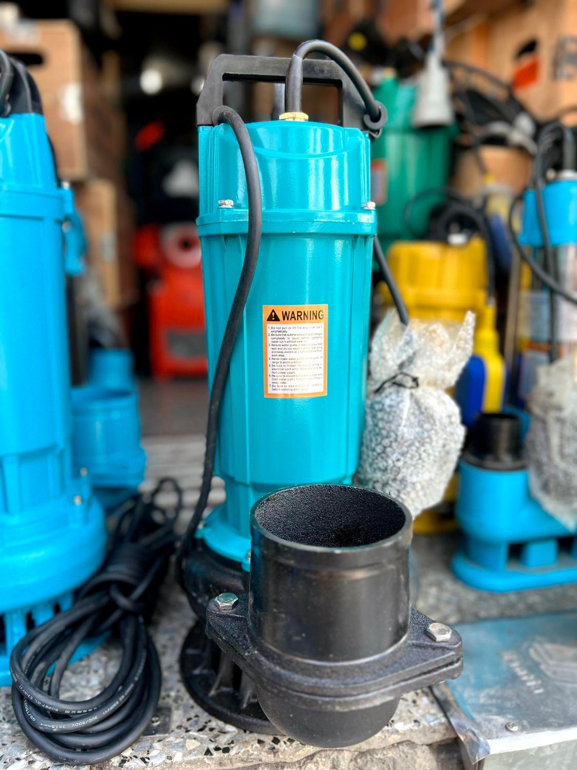 پمپ آب کفکش باغی ۲ اسب ۴ اینچ ناتالی فلوتر کف کش|مصالح و تجهیزات ساختمان|مشهد, کوشش|دیوار