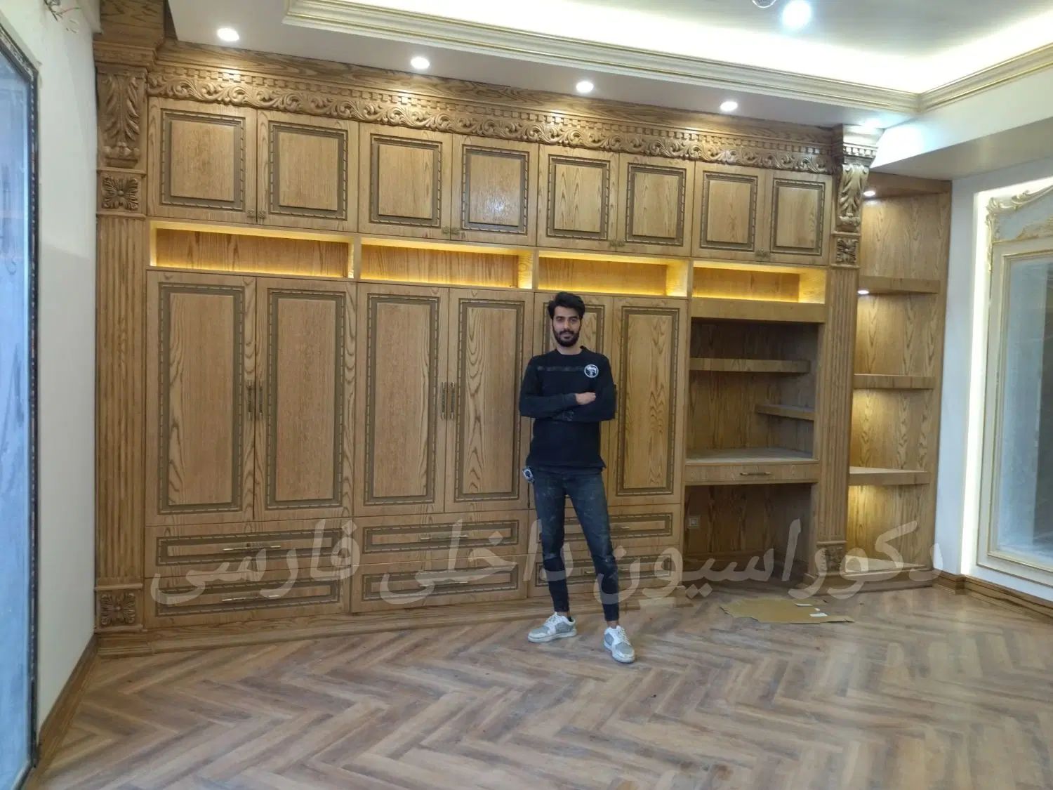 کابینت کلاسیک و مدرن|مصالح و تجهیزات ساختمان|اصفهان, چرخاب|دیوار