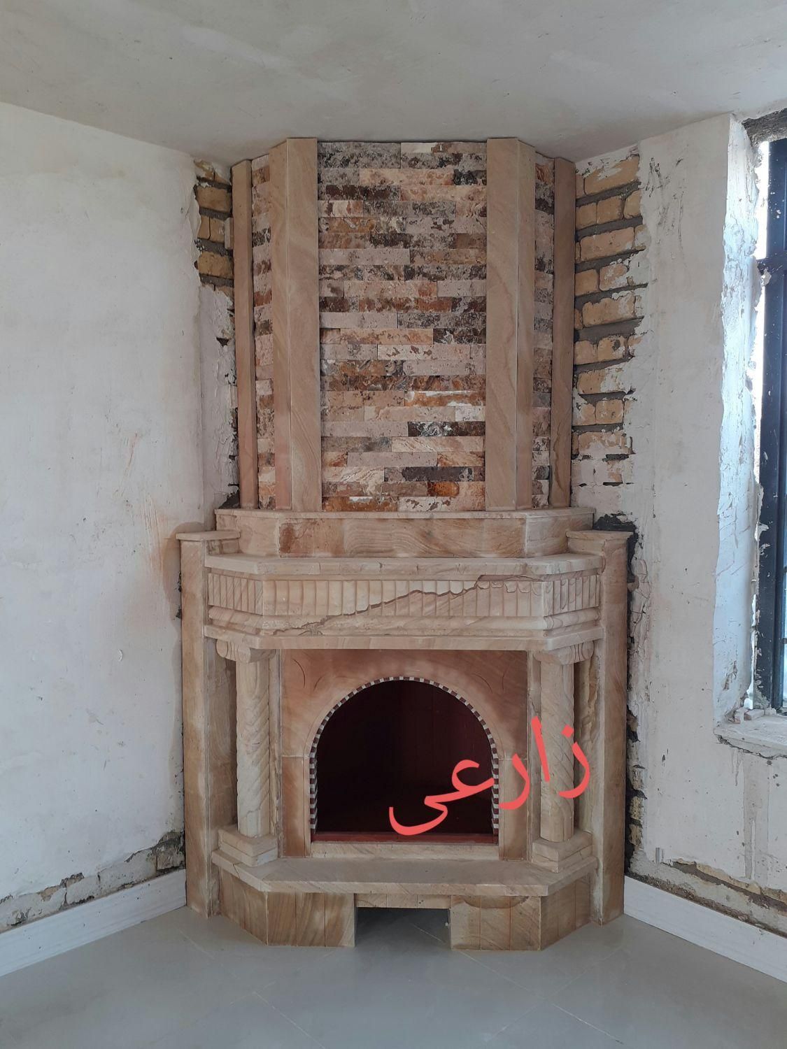 شومینه باربیکیو سنگی|خدمات پیشه و مهارت|شیراز, شهرک گلستان|دیوار
