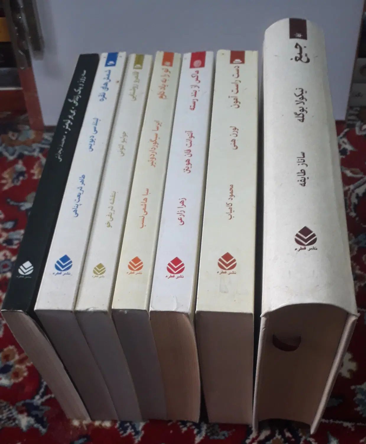 7 جلد کتاب جنایی کارآگاهی نشر قطره|کتاب و مجله ادبی|تهران, فلسطین (میدان انقلاب)|دیوار