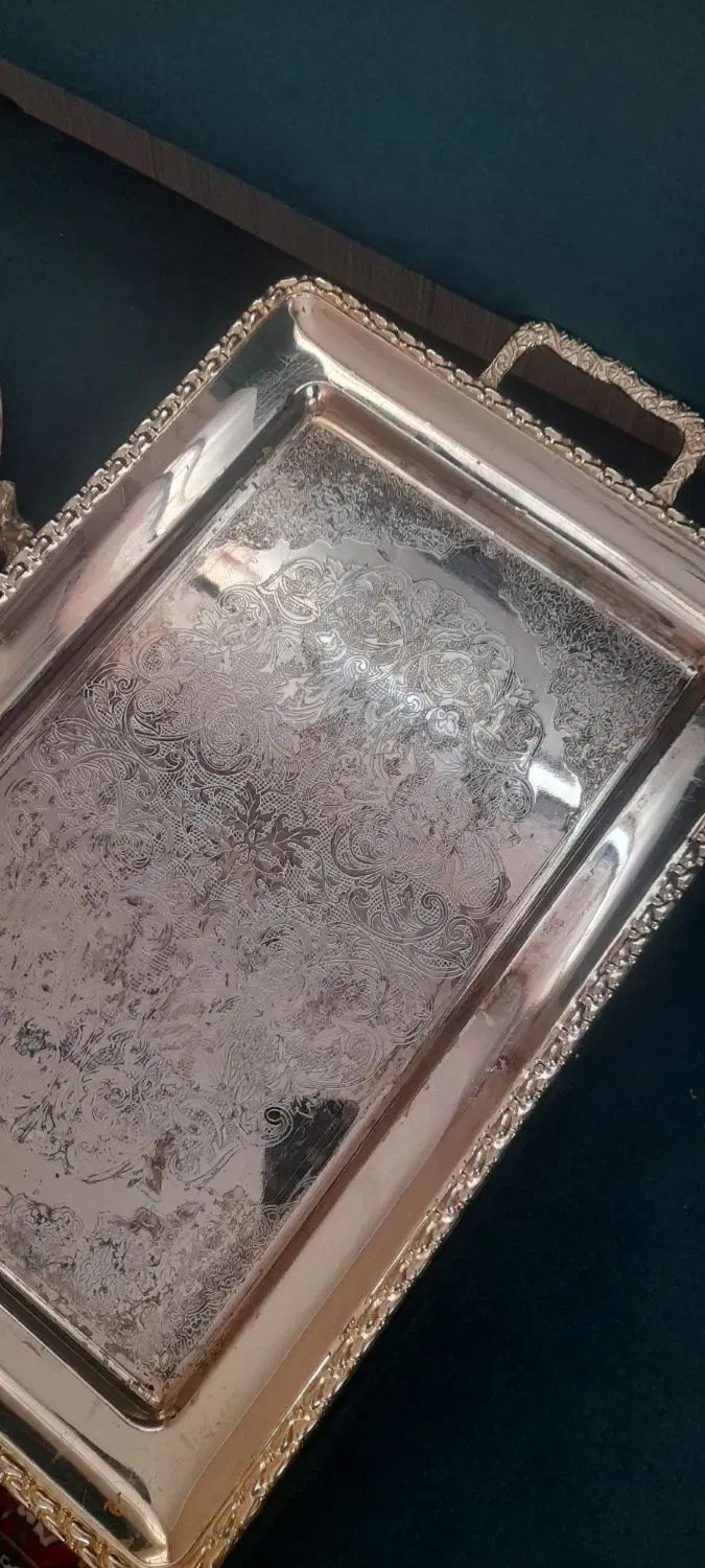 دوعددسینی|صنایع دستی و سایر لوازم تزئینی|اصفهان, عطار نیشابوری|دیوار
