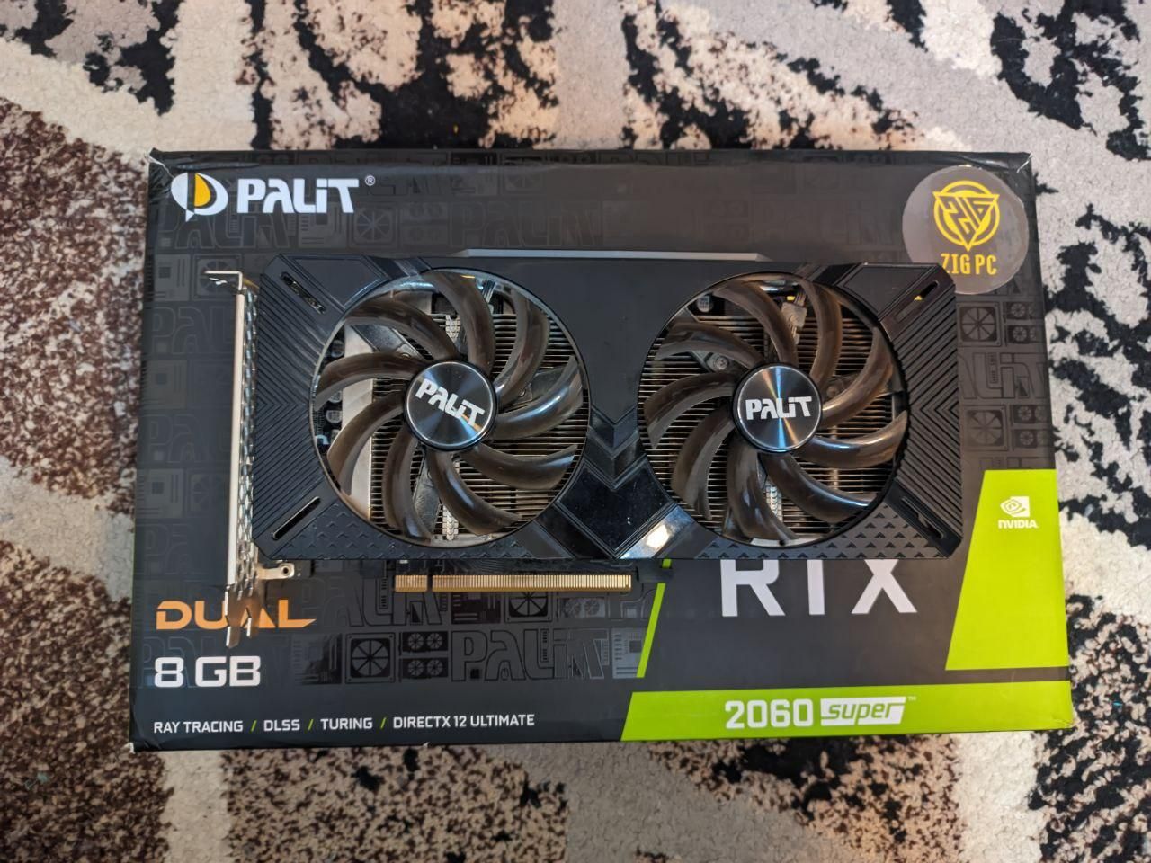 کارت گرافیک rtx 2060 super palit dual|قطعات و لوازم جانبی رایانه|ابهر, |دیوار