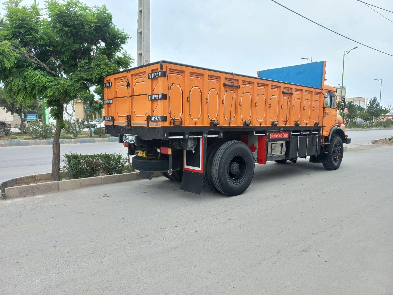 بنز تک باری شاسی مشکی ۷۷|خودرو سنگین|لنجان, |دیوار