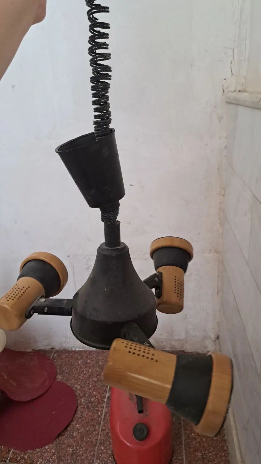 لوستر یا چراغ سه شاخه|لوستر و چراغ آویز|کرمانشاه, |دیوار
