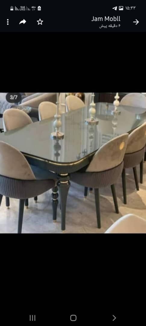 میز نهارخوری|میز و صندلی غذاخوری|کرمان, |دیوار