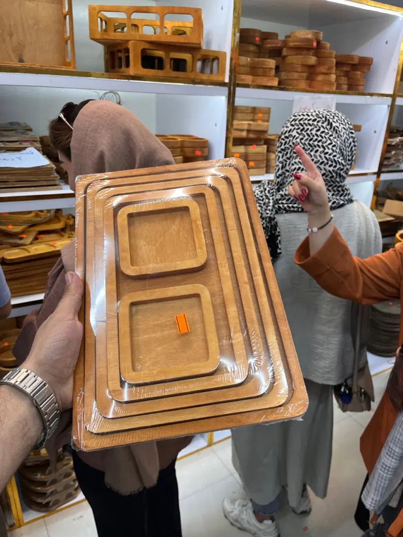 ظروف پذیرایی چوبی|ظروف سرو و پذیرایی|مشهد, امیریه|دیوار
