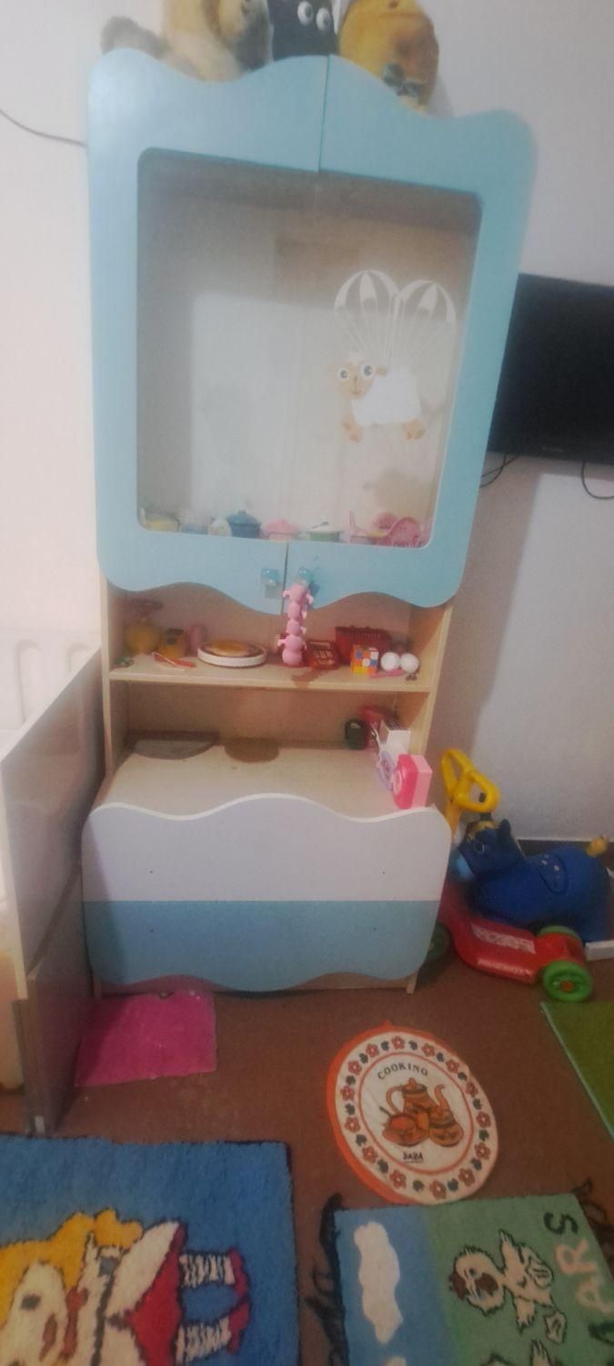 تخت وکمد کودک|تخت و سرویس خواب|جم, |دیوار