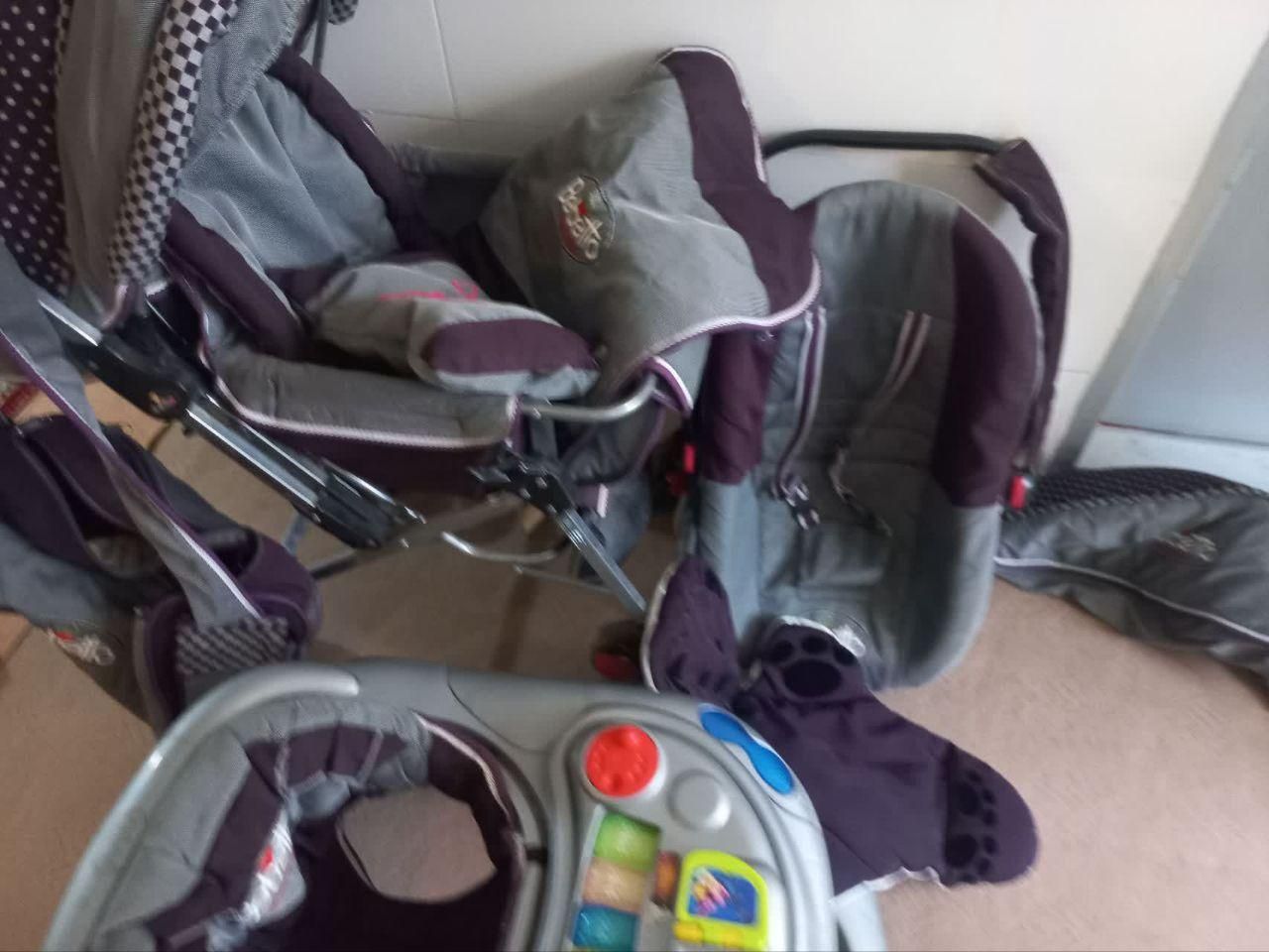 کالسکه کریر رورویک و ساک بچه|کالسکه و لوازم جانبی|کاشمر, |دیوار