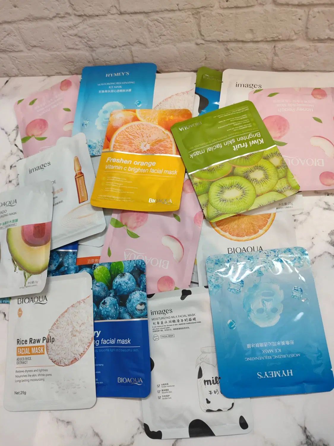 ماسک ورقه ای آبرسان برند بیوآکوا اورجینال اصلی|آرایشی، بهداشتی، درمانی|قم, تولید دارو و یخچال|دیوار