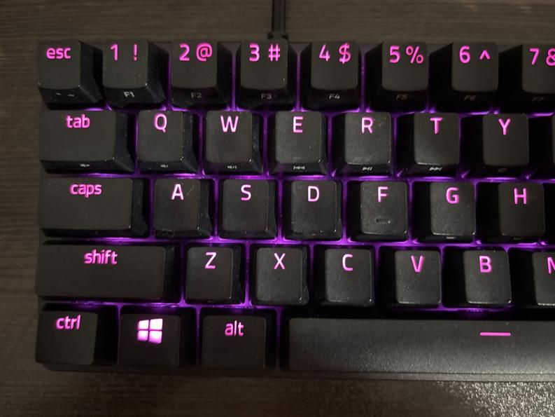 Razer Gaming Keyboard Huntsman Mini کیبورد گیمینگ|قطعات و لوازم جانبی رایانه|تهران, گیشا (کوی نصر)|دیوار