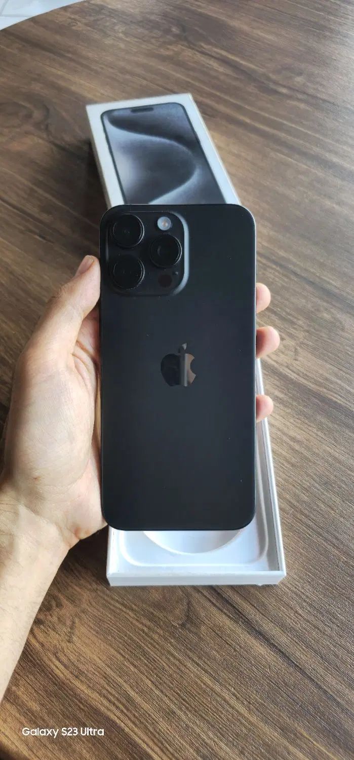 ایفون ۱۵ پرو مکس ۲۵۶ گیگ 15 phone pro max|موبایل|کرج, مهرویلا شمالی|دیوار
