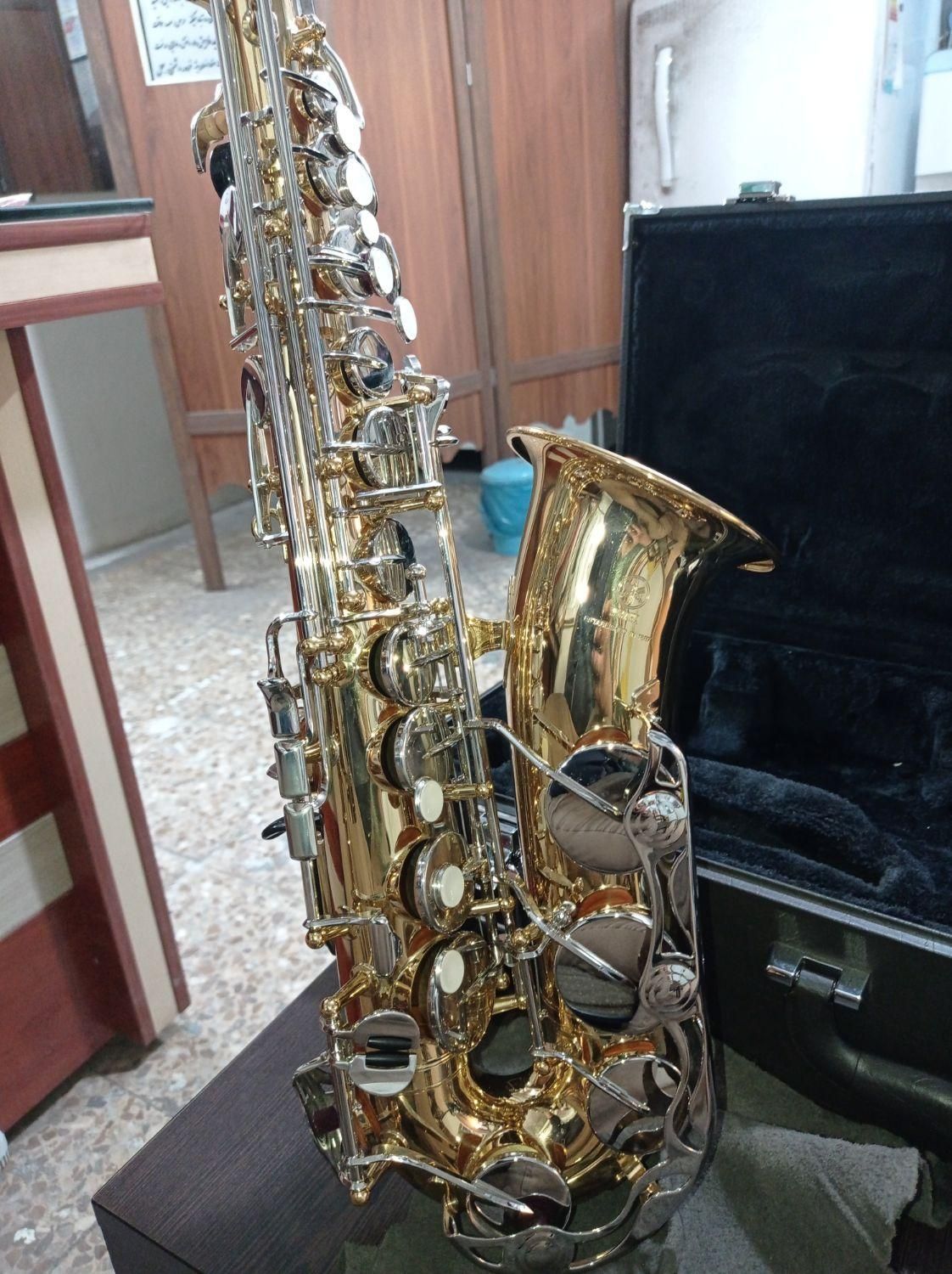 ساکسیفون آلتو یاماها yas 26|سازهای بادی|تهران, باغ فردوس|دیوار