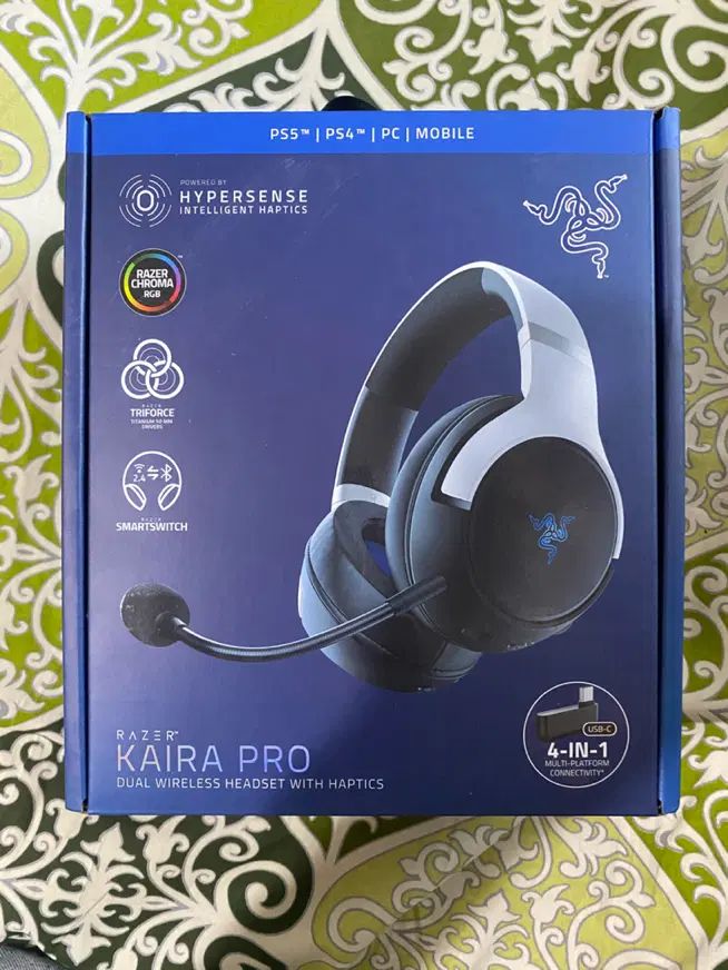 هدست Razer Kaira pro در حد نو ps5|کنسول، بازی ویدئویی و آنلاین|تهران, خواجه نظام الملک|دیوار
