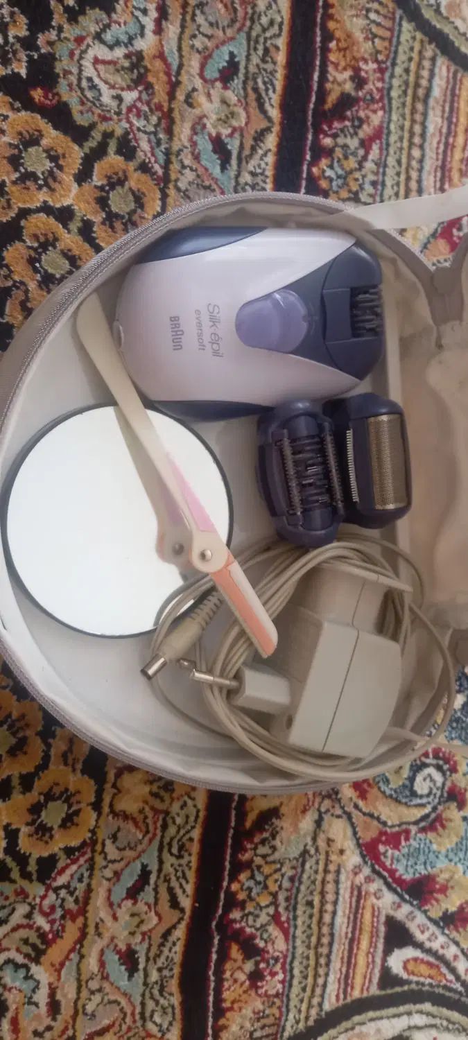 دستگاه اصلاح صورت کاملا نو کم کارکرد برندBRAUN|آرایشی، بهداشتی، درمانی|تهران, خاک سفید|دیوار