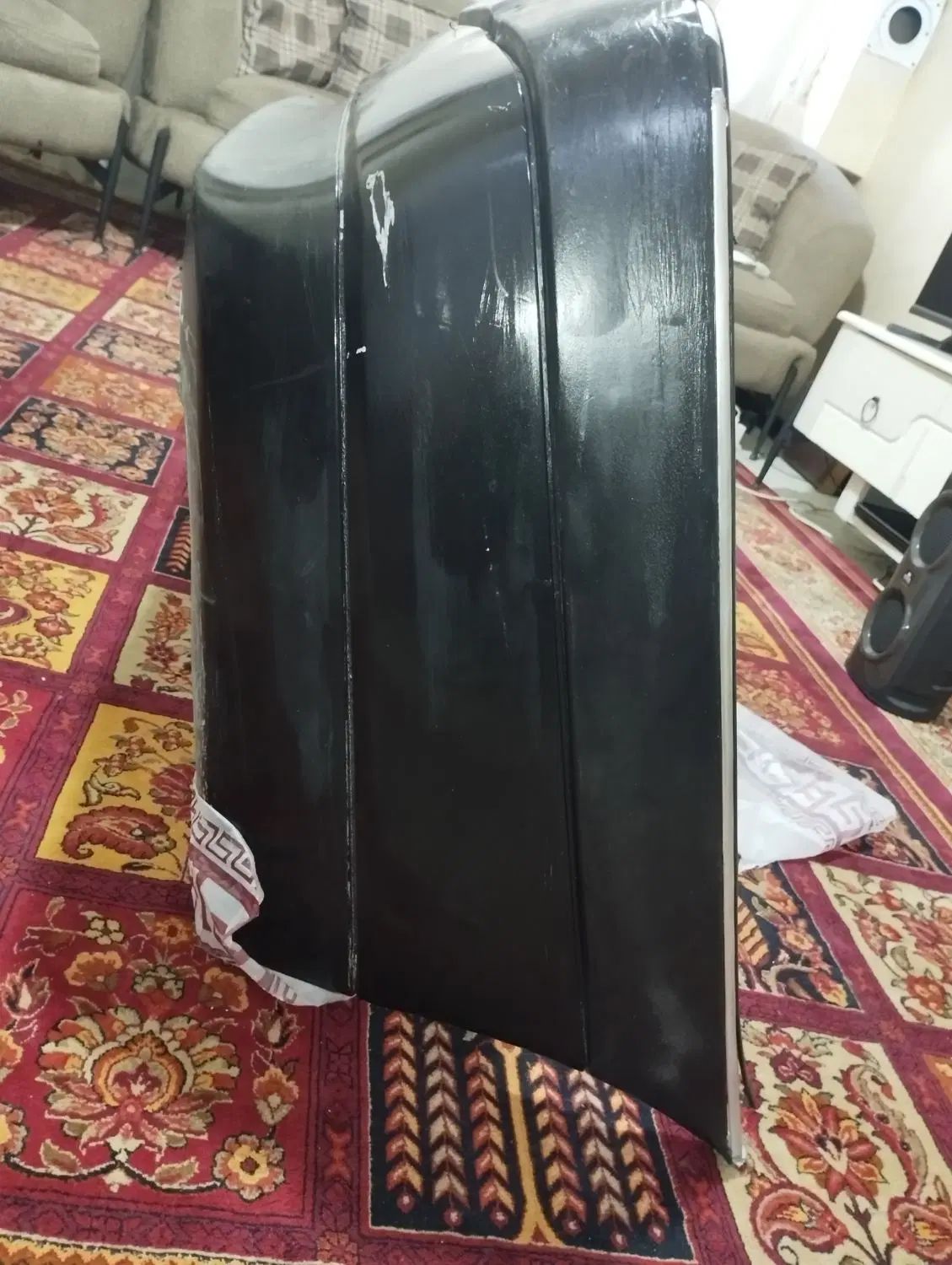 سپر عقب 405 مشکی GLX|قطعات یدکی و لوازم جانبی|مشهد, حیدرآباد|دیوار