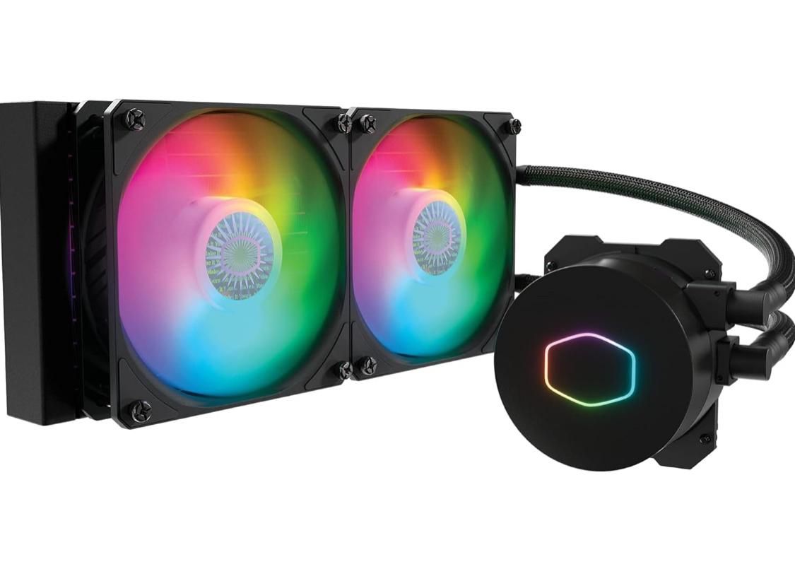 خنک کننده مایع کولر مستر masterliquid ml240 rgb|قطعات و لوازم جانبی رایانه|تهران, استاد معین|دیوار