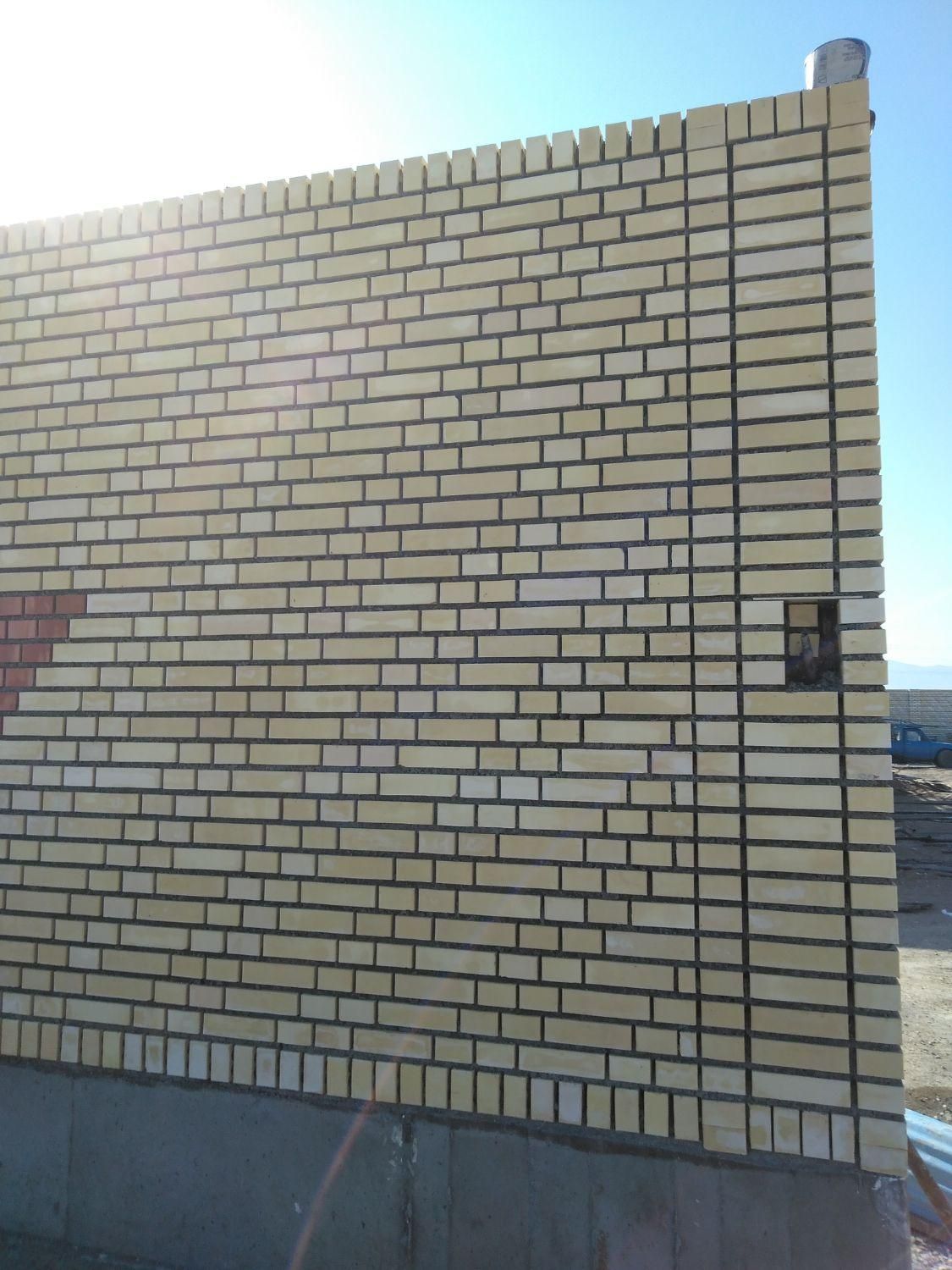 بنایی دیوار حیاط و سوله|خدمات پیشه و مهارت|کاشان, شهرک صنعتی امیرکبیر ۲|دیوار