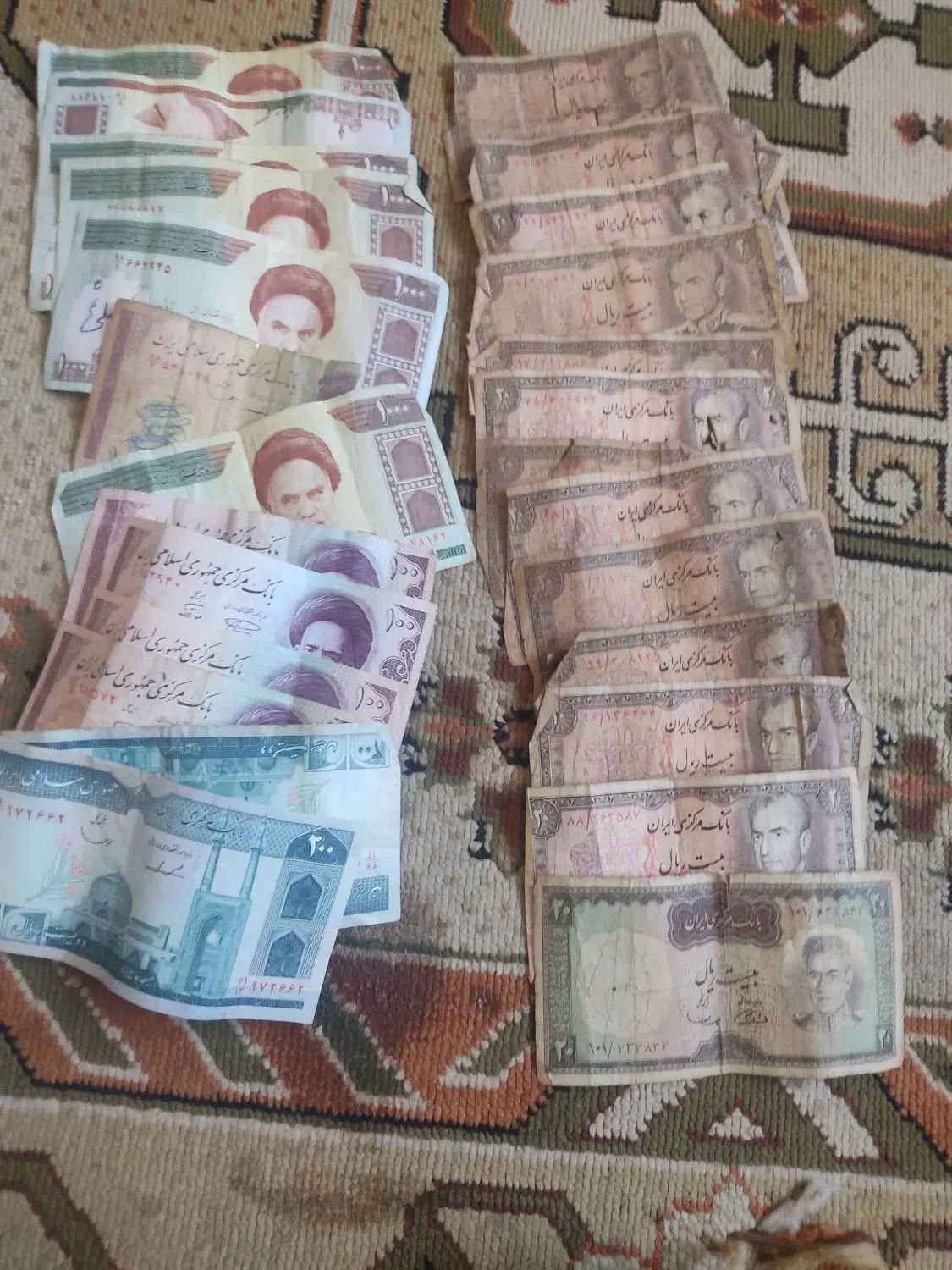 پول وسکه های قدیمی وشاهی|کلکسیون سکه، تمبر، اسکناس|مشهد, احمدآباد|دیوار