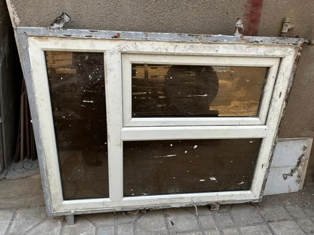 درب و پنجره دوجداره با چهارچوب فلزی آماده نصب|مصالح و تجهیزات ساختمان|بوشهر, |دیوار