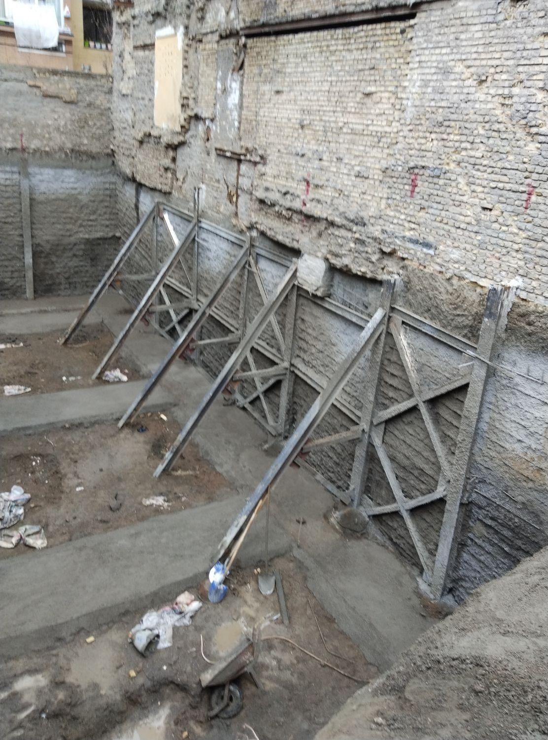 سازه نگهبان شاتکریت سازه معکوس شاتکریت|خدمات پیشه و مهارت|مشهد, عبادی|دیوار