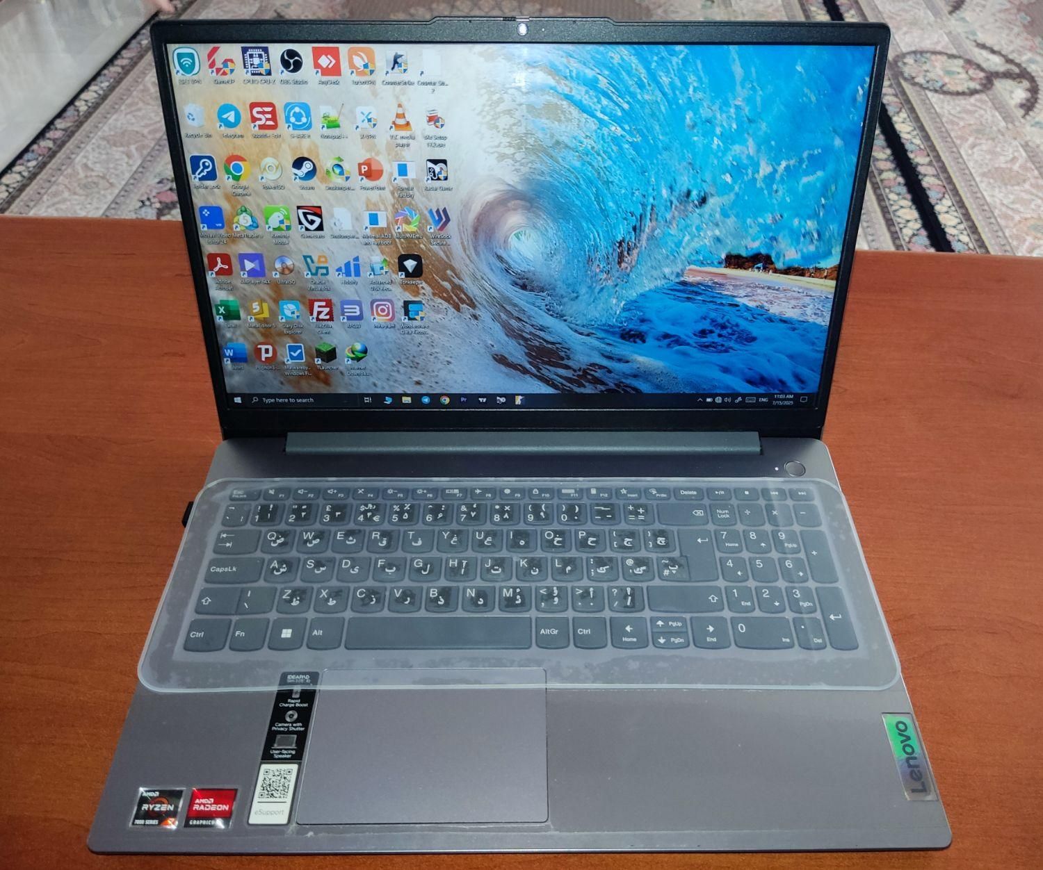 لپ‌تاپ Lenovo IdeaPad 3 Slim|رایانه همراه|اردبیل, |دیوار
