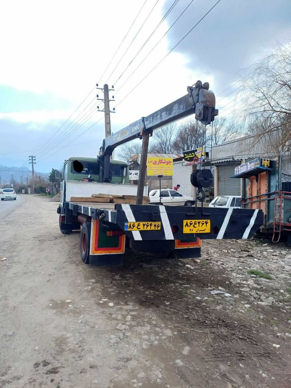 جرثقیل|خدمات حمل و نقل|لاهیجان, شهرک جانبازان|دیوار